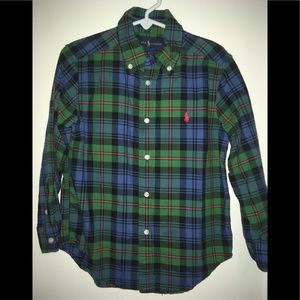 Boys Ralph Lauren dress shirt plaid